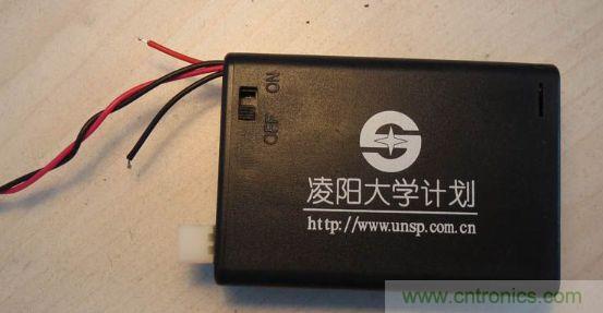 電池盒，作為供電用