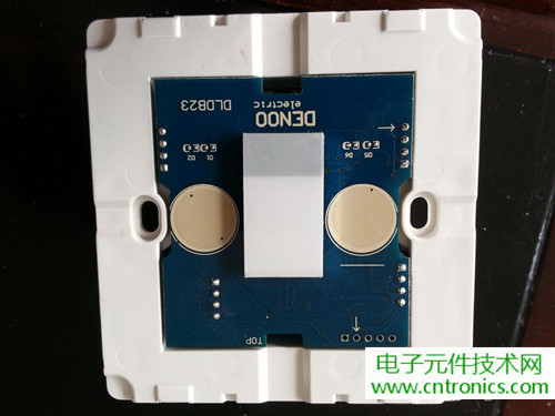 一款觸控開關(guān)拆解，做工不錯