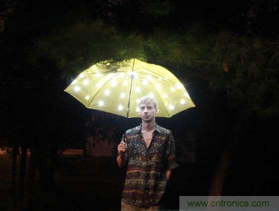 創(chuàng)意DIY！送女朋友的絕妙禮物，LED星光傘！