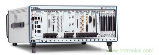 NI PXI Express機(jī)箱包含射頻分析儀和發(fā)生器、矢量網(wǎng)絡(luò)分析儀、開(kāi)關(guān)、電源和嵌入式計(jì)算機(jī)
