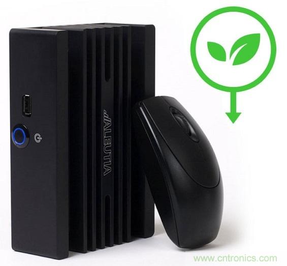 圖10：Aluetia新開發(fā)的超低耗電無風扇小巧PC。