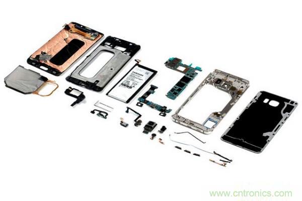 三星S6 Edge+拆解：比S6 Edge加在哪里？