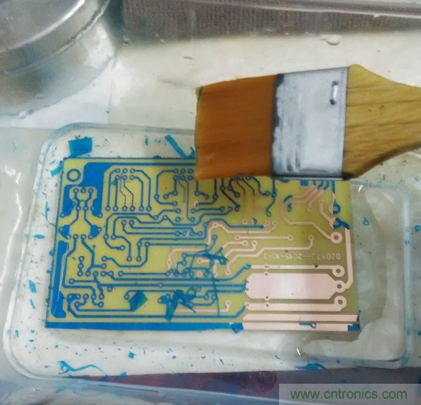 嘗試了四次PCB制作， 最后一發(fā)算是成功了