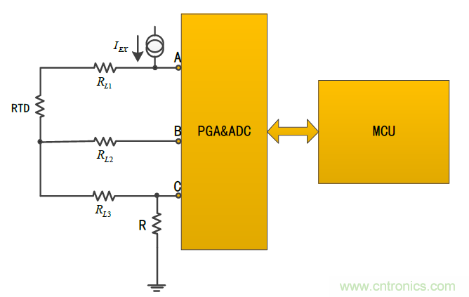 溫度測量：如何消除線阻抗引入的誤差？