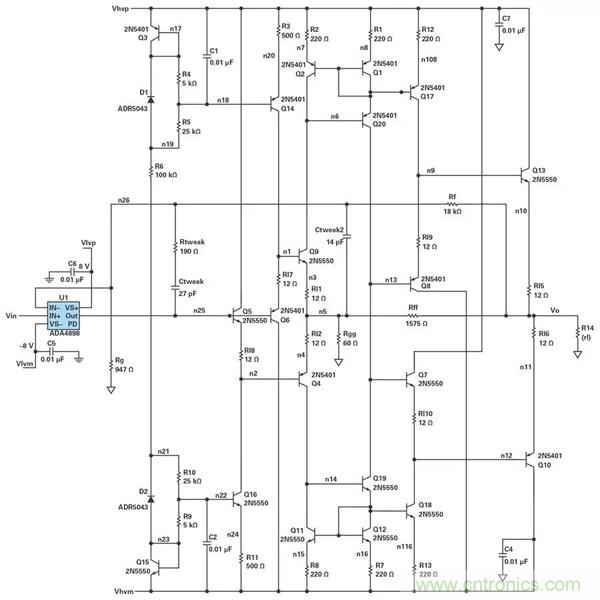 低壓變高壓，運算放大器自舉實現(xiàn)更優(yōu)性能！