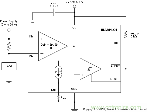 使用快速、精確的過(guò)流檢測(cè)器，對(duì)汽車(chē)安全系統(tǒng)進(jìn)行診斷