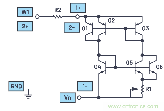 如何利用&Delta;VBE概念來產(chǎn)生穩(wěn)定的輸出電流