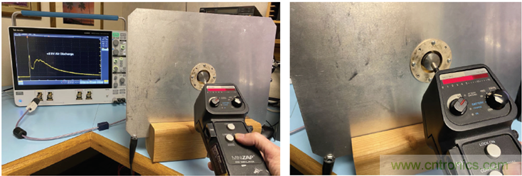 如何使用示波器檢驗(yàn)ESD仿真器？