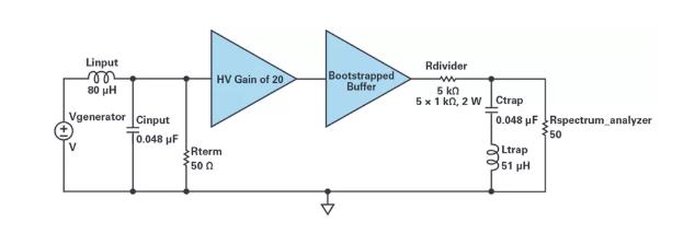 能否讓低壓放大器自舉來獲得高壓緩沖器？